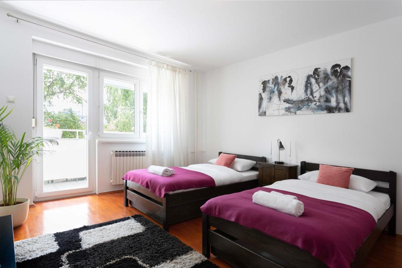 Bright 2Bdr Apartment With A Balcony Zagreb Extérieur photo